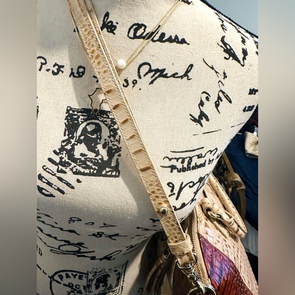 Brahmin Joan Tote Champagne Duxbury - Picture 9 of 13